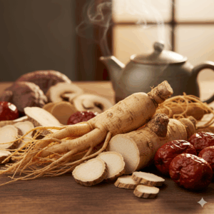 Gemini_漢方薬の原料である生薬のイメージ写真