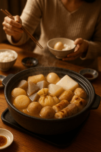 冬は“ほっと一息”が大事。でも塩分はやさしくコントロール(AI生成イメージ:おでん鍋)