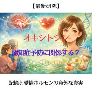 ChatGPT オキシトシンは認知症予防に関係する？