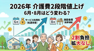介護費の2段階値上げ